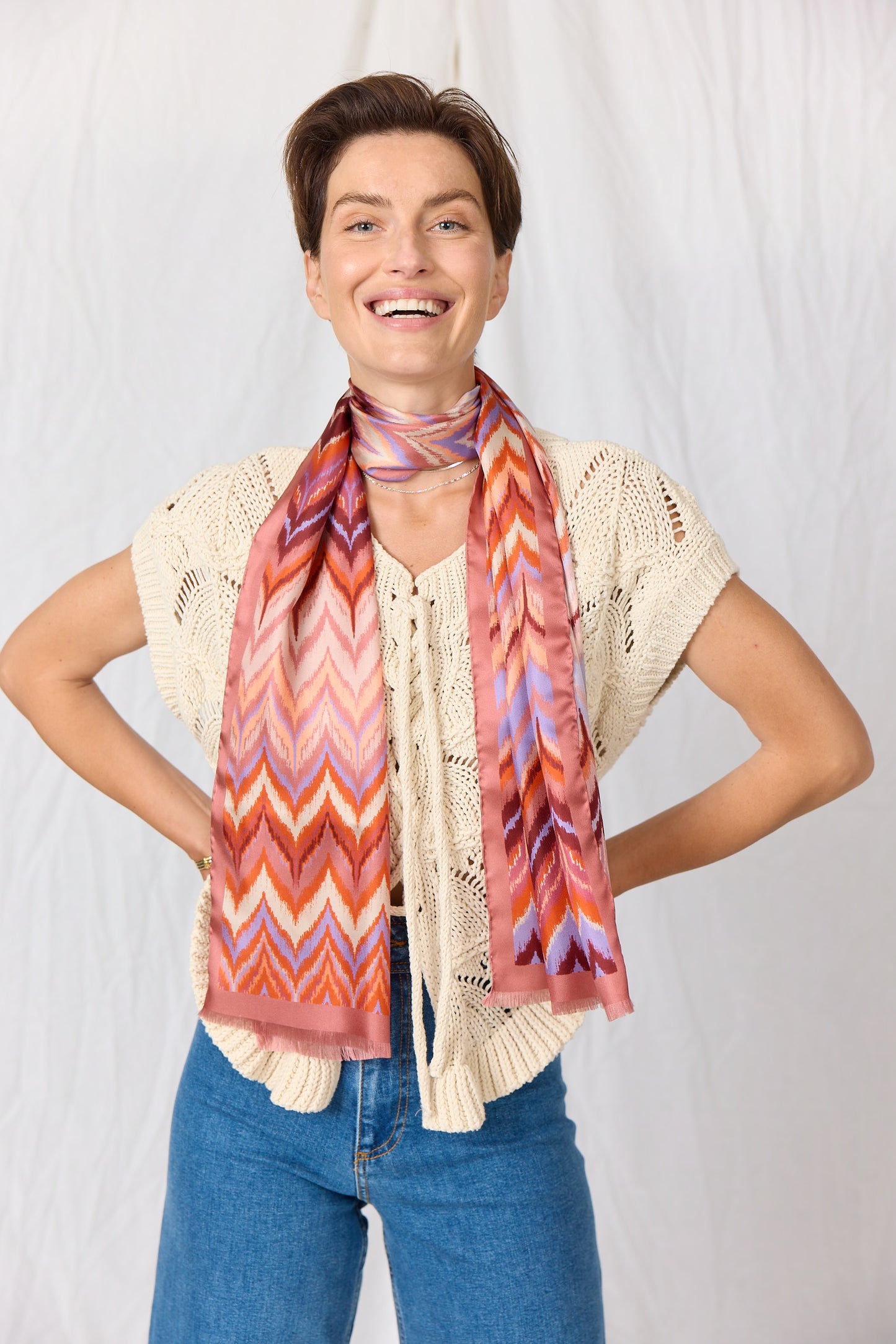 WAVE Schal / BELLA BALLOU X Christine Kopfbedeckung