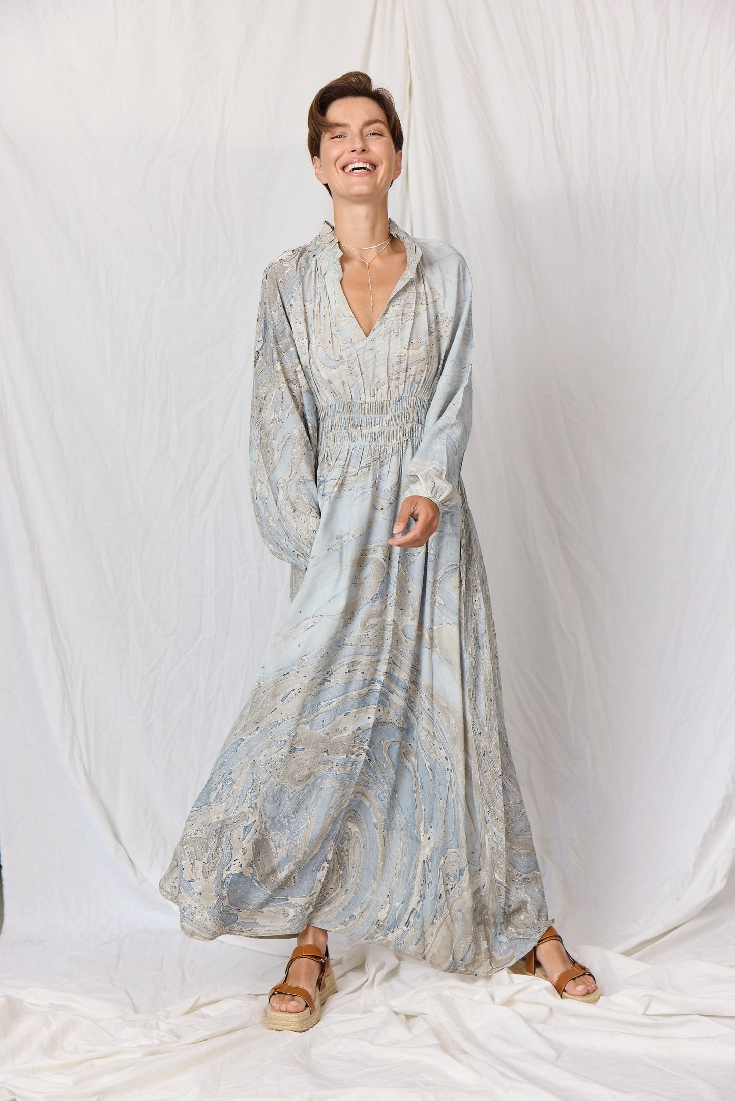 MARBLE Maxiklänning