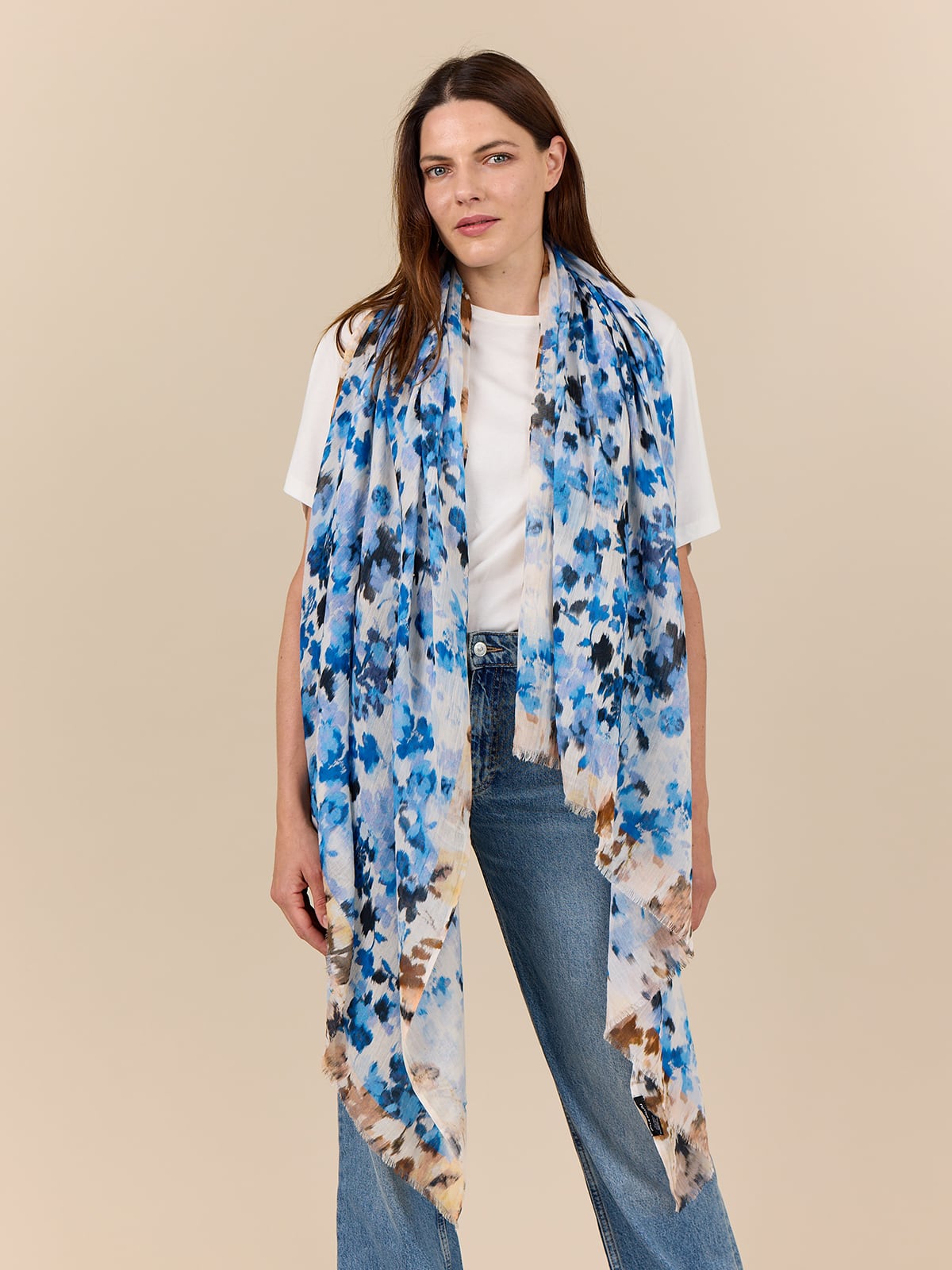 BLURRY Scarf / ZERO WASTE
