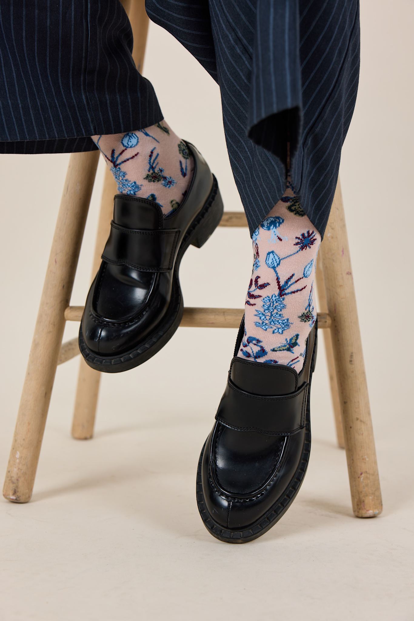 LIVING GARDEN Socken / Rose