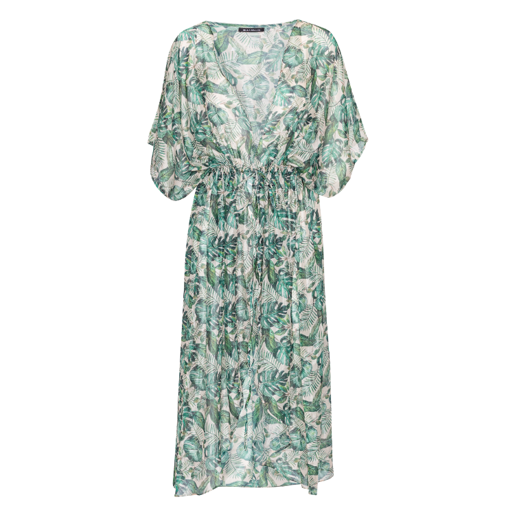 PALM LEAVES Beach Kaftan BellaBallou PALM LEAVES Beach Kaftan BellaBallou