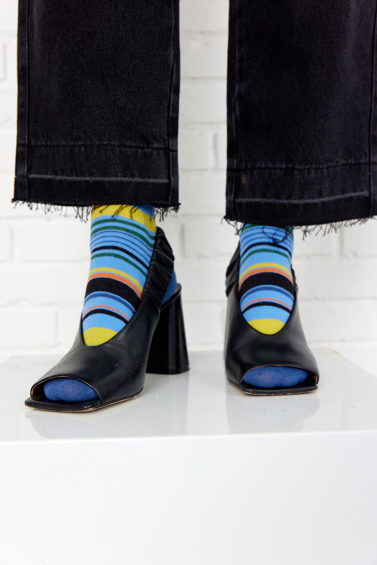 GRAPHIC STRIPES Strumpor