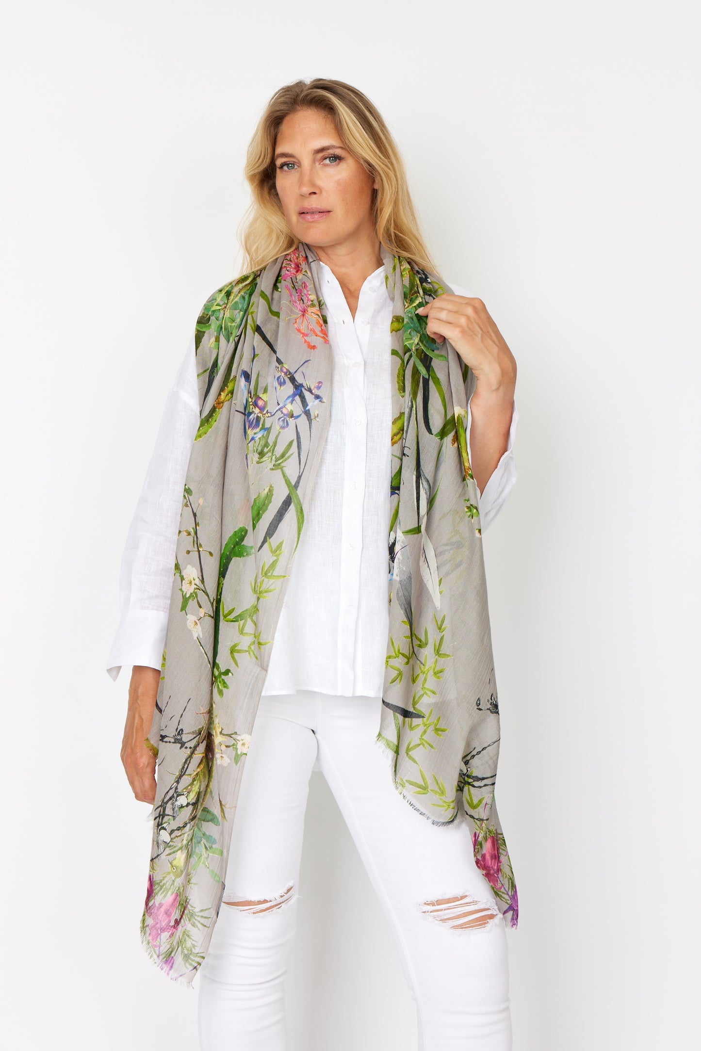 ASIAN GARDEN Scarf