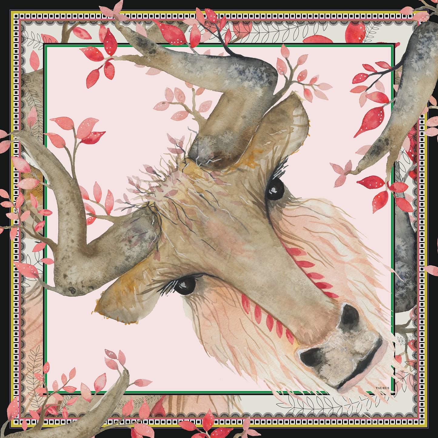 OXEN Stjärntecken Sidenskjerf // ZERO WASTE