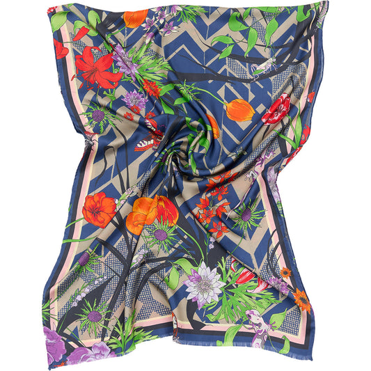 LIVING GARDEN ZIGZAGGED Scarf