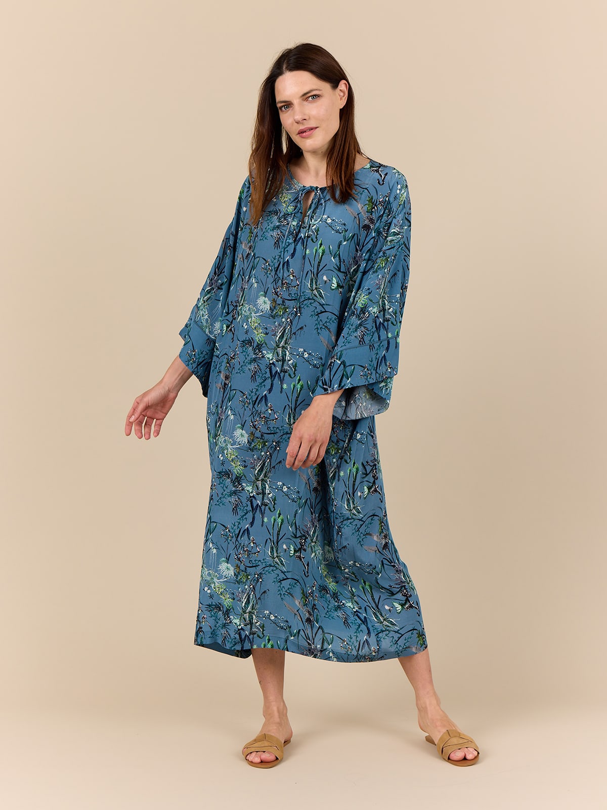 ASIAN GARDEN Kaftan Kjole