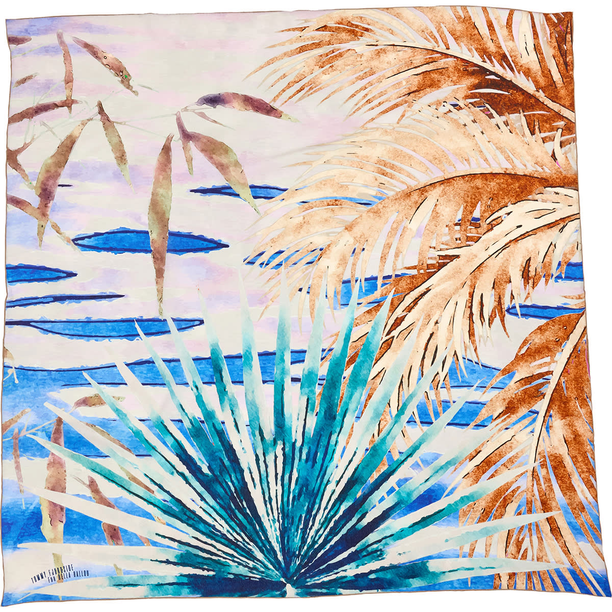 MIAMI SUNSET Tørklæde