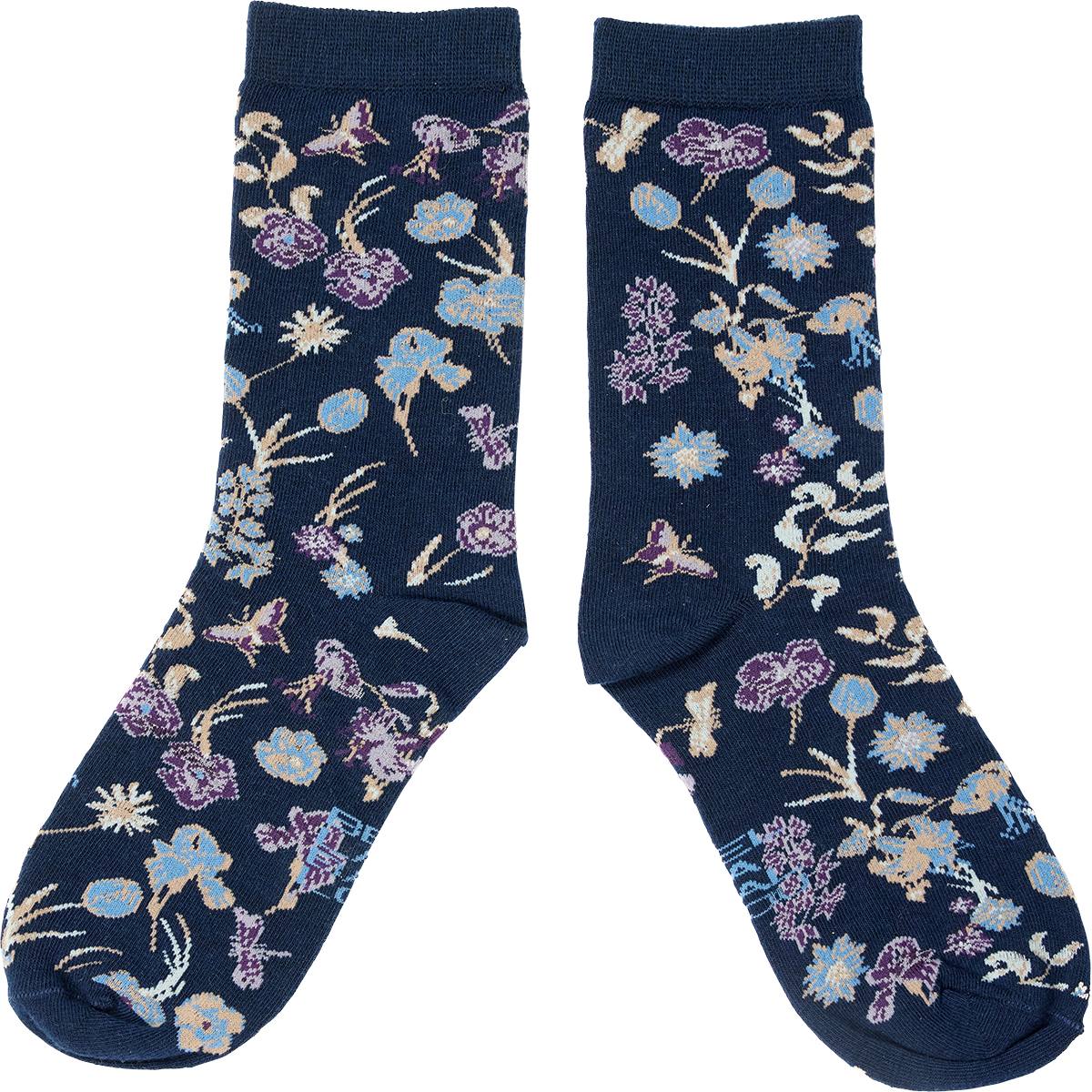 LIVING GARDEN Sokker - Mørkeblå