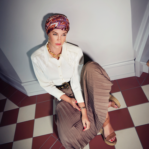 MILENA Silk Turban / BELLA BALLOU X Christine Headwear