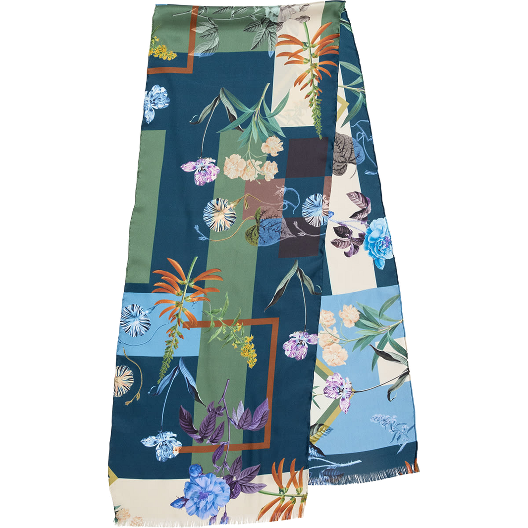 FLORAL GEO Tørklæde