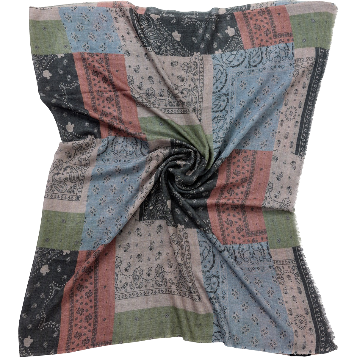 Paisley Patchwork Scarf